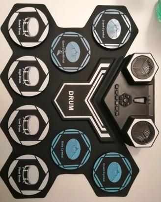 Batteria elettronica roll up drum kit originale