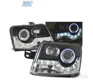 FARI DIURNI PER FIAT PANDA 03-09 NERI