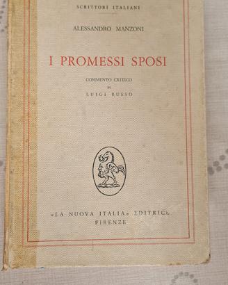 libro Vintage I PROMESSI SPOSI 1968