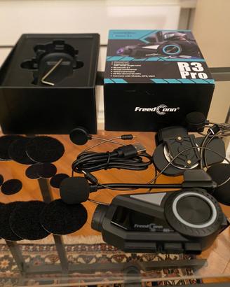 Intercom Freedconn R3 action cam + accessori