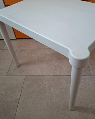 Tavolino per bambini IKEA UTTER bianco 58x42x43 cm