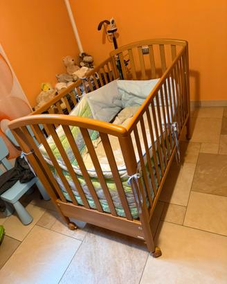 Lettino con sponde