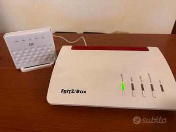 Kit Fibra Ottica ZTE + FRITZ!Box 7590