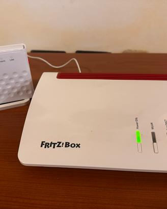 Kit Fibra Ottica ZTE + FRITZ!Box 7590
