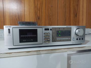 piastra a cassette toshiba