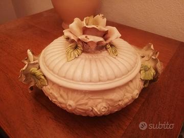 portagioie antico in ceramica 23x14