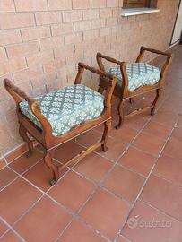 SGABELLI  ANTICHI - PANCHE  AI  PIEDI  DEL  LETTO