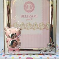 Portafoto bimba argento