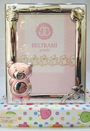 Portafoto bimba argento