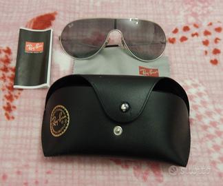 Rayban occhiali sole sunglasses mascherina tg s