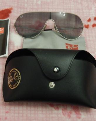 Rayban occhiali sole sunglasses mascherina tg s
