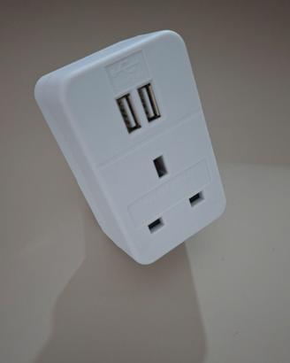 Adattatore presa UK USB
