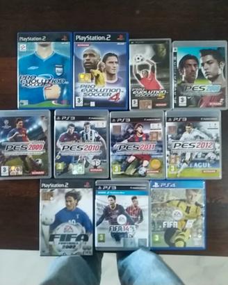 Lotto videogiochi per Playstation 2, 3 e 4