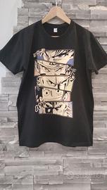 T-shirt Pampling M unisex anime manga nera
