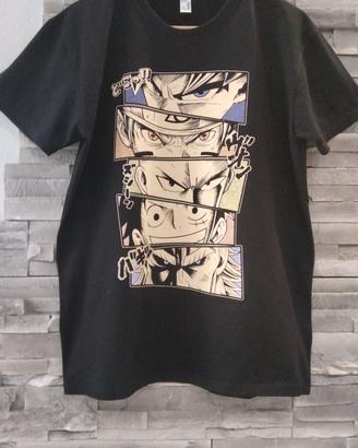T-shirt Pampling M unisex anime manga nera