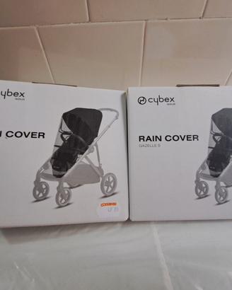Copertura pioggia Cybex Gazelle passeggino gemelli