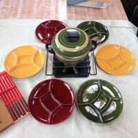 Set Fonduta Vintage Anni '70 - GERZ / SPRING (CH)