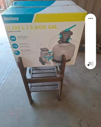 Filtro a Sabbia Bestway (11.355 L / 3.000 GAL.)