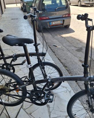 coppia bici n.20 btwin pieghevole 