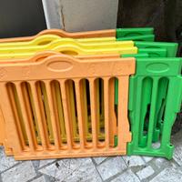 Cancelletto recinto box componibile xxl bambini