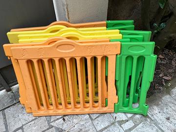 Cancelletto recinto box componibile xxl bambini