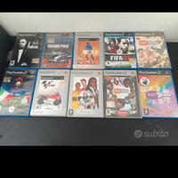 PS 2 giochi + Eye toy