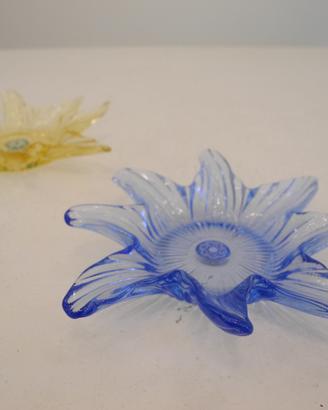 Sole pervinca oggettistica di murano la murrina