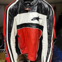 Giacca pelle moto Alpinestars Taglia 50