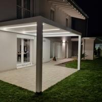 Pergola bioclimatica addossata saxun mt.3x2 €6070