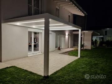 Pergola bioclimatica addossata saxun mt.3x2 €6070