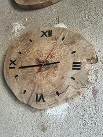 Orologio artigianale da parete- fatto a mano