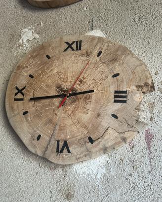 Orologio artigianale da parete- fatto a mano