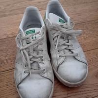 Adidas Stan Smith Classic - Bianco/Verde - Usate