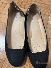 Ballerine geox nere e argento
