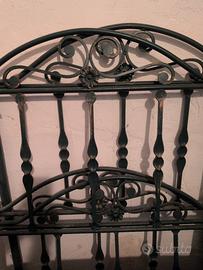 Coppia letti in ferro battuto 