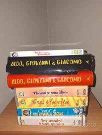 Lotto Aldo Giovanni e Giacomo – 6VHS +1DVD