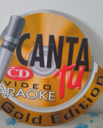 Insegna Cartello Sagomato CANTA TU Video Karaoke 