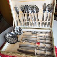Set di posate in acciaio inox vintage 