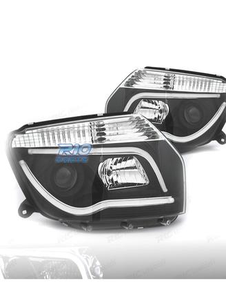 FARI DACIA DUSTER 10-13 TUBE LIGHT FONDO NERO