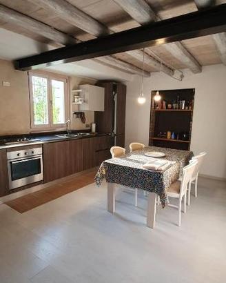 Bilocale ristrutturato con giardino