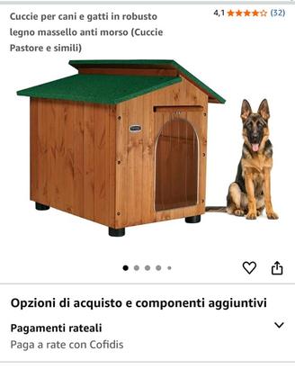 CUCCIA ESTERNA cane