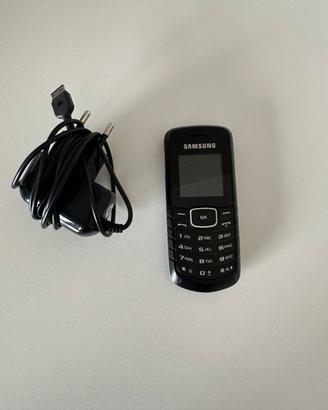 Cellulare Samsung GT-E1080W Nero + Caricabatterie