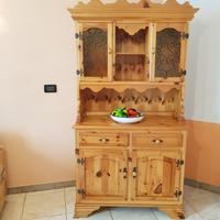 CREDENZA CON VETRINA 