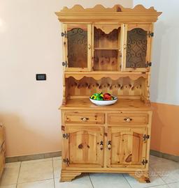 CREDENZA CON VETRINA 