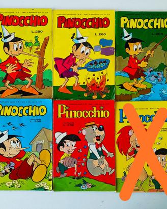 9 Fumetti Pinocchio
