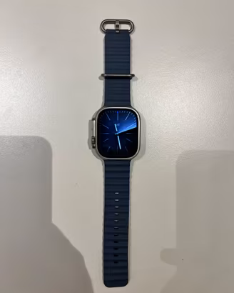 Apple Watch Ultra 3 - Titanio Naturale, Ocean Band