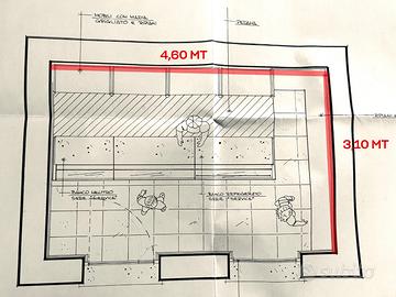 Arredamento panificio Vegetti il Fornaio