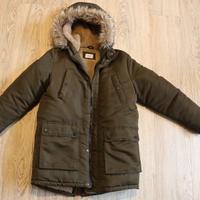 Giacca invernale imbottita, con cappuccio