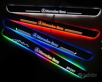 Battitacco LED x MERCEDES 4 pezzi