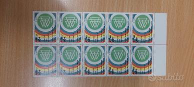 Francobolli Italia '90 - Germania Ovest Campione 